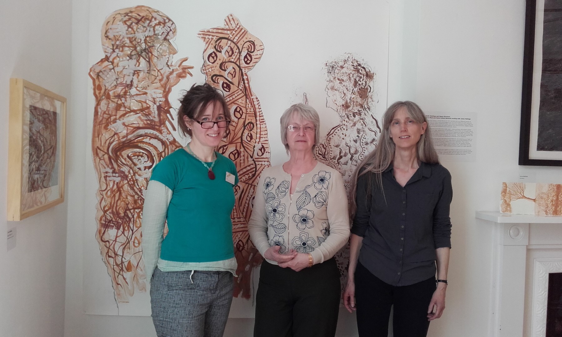 Artwork in Soil culture exhibition