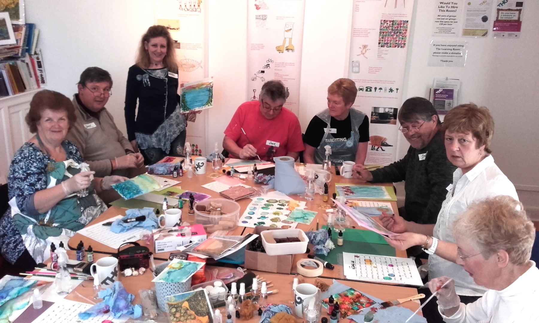 Painting4Parkinsons workshop