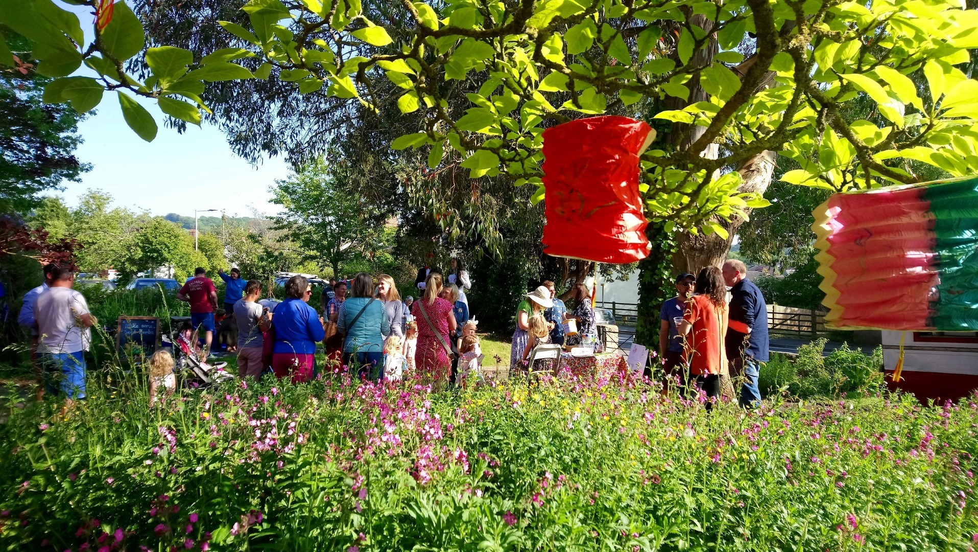 Garden party activity