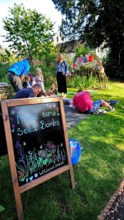 Seed bomb making workshop
